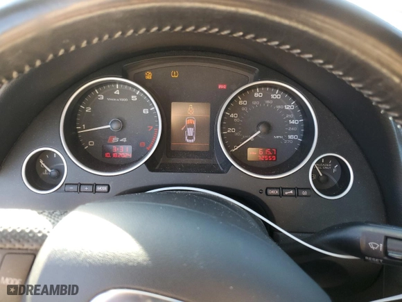 2009 Audi S4 with VIN WUARL48H39K900072, listed as a Copart auction lot 74518204 with 72,559 mi miles and Salvage Title. Bid and sale history available at carsss.com. Image 9.