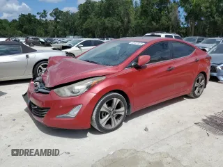 2014 Hyundai Elantra Sport с VIN KMHDH4AH5EU120491, выставлен на аукционе Copart как лот 58127975 с пробегом 105 343 миль миль и Списание • Salvage title. История ставок и продаж доступна на DreamBid. Изображение 1.