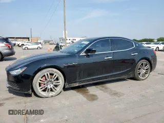 2016 Maserati Ghibli S z VIN ZAM57RSA0G1169060, wystawiony jako Copart lot #57097405 z przebiegiem 98 781 mil mil oraz Czysty tytuł • Clean title. Historia ofert i sprzedaży dostępna na DreamBid. Obrazek 1.