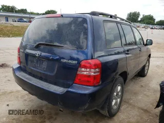 2002 Toyota Highlander with VIN JTEGD21A620034092, listed as a Copart auction lot 59693104 with 289,760 mi miles and Salvage title. Bid and sale history available at DreamBid. Image 3.