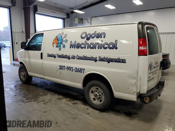 2020 GMC Savana Cargo z VIN 1GTW7AFG0L1217675, wystawiony jako Copart lot #78230534 z przebiegiem 91 543 mil mil oraz Szkoda całkowita • Salvage title. Historia ofert i sprzedaży dostępna na DreamBid. Obrazek 2.