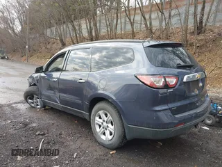 2014 Chevrolet Traverse LS z VIN 1GNKVFED4EJ113130, wystawiony jako IAAI lot #41950978 z przebiegiem 140 822 mil mil oraz . Historia ofert i sprzedaży dostępna na DreamBid. Obrazek 3.