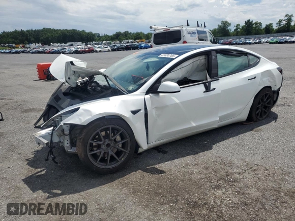 2023 Tesla Model 3 с VIN 5YJ3E1EA7PF396624, выставлен на аукционе Copart как лот 61651765 с пробегом Не указан миль и Чистый • Clean title. История ставок и продаж доступна на DreamBid. Изображение 1.
