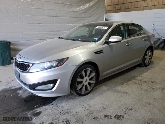 2012 Kia Optima SX with VIN 5XXGR4A66CG060155, listed as a Copart auction lot 53484585 with 0 mi miles and Clean Title. Bid and sale history available at carsss.com. Image 1.