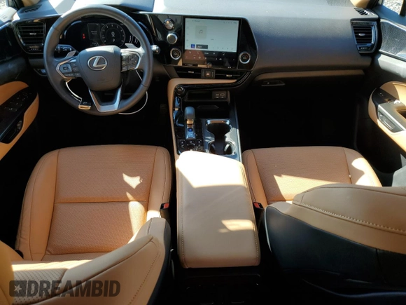 2022 Lexus NX with VIN 2T2AGCEZ9NC013069, listed as a Copart auction lot 60156404 with 16,915 mi miles and Salvage Title. Bid and sale history available at carsss.com. Image 8.