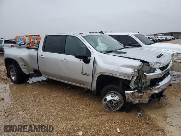2022 Chevrolet Silverado 3500HD LT with VIN 1GC4YTE73NF267686, listed as a Copart auction lot 87634585 with 54,893 mi miles and Salvage Title. Bid and sale history available at carsss.com. Image 4.