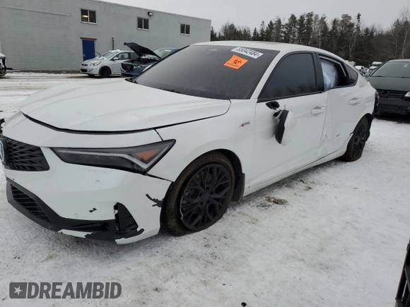 2023 Acura Integra Technology with VIN 19UDE4G75PA800800, listed as a Copart auction lot 85042484 with Not provided miles and Salvage title. Bid and sale history available at DreamBid. Image 1.
