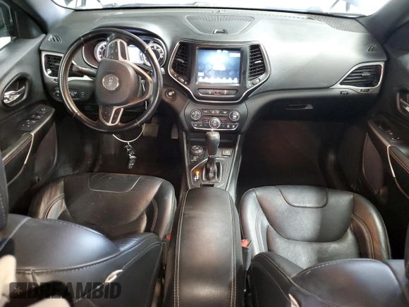 2021 Jeep Cherokee 80th Anniversary with VIN 1C4PJMMN2MD128053, listed as a Copart auction lot 54262175 with 47,454 mi miles and Salvage title. Bid and sale history available at DreamBid. Image 8.