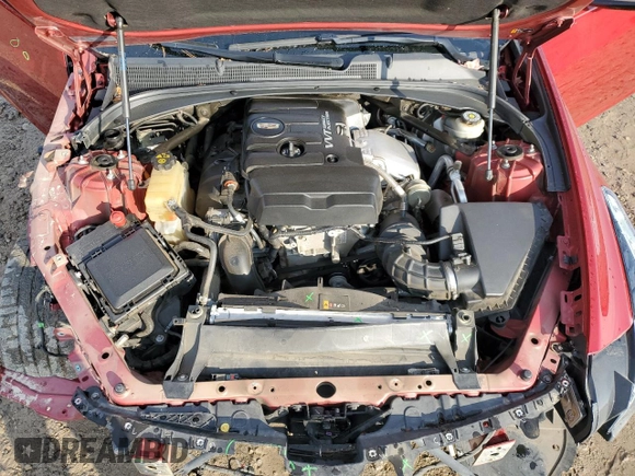 2019 Cadillac CTS Luxury RWD with VIN 1G6AR5SX7K0122345, listed as a Copart auction lot 83571794 with 72,331 mi miles and Salvage Title. Bid and sale history available at DreamBid. Image 12.