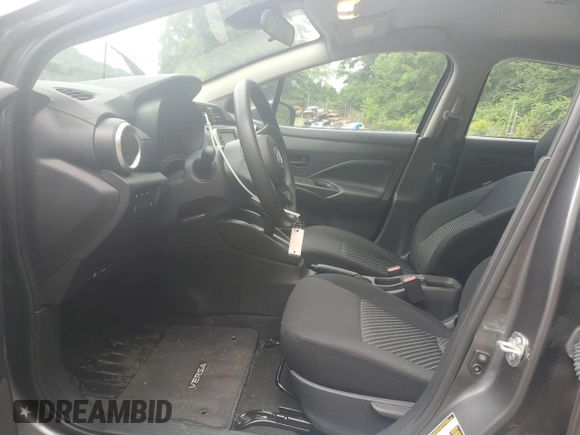 2024 Nissan Versa S with VIN 3N1CN8DV9RL866110, listed as a Copart auction lot 62724405 with 2,381 mi miles and Salvage title. Bid and sale history available at DreamBid. Image 7.