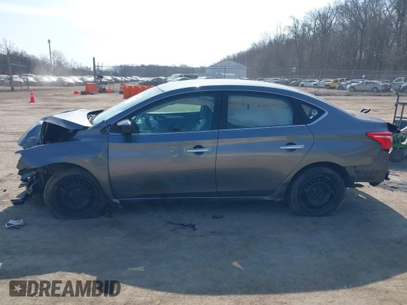 2019 Nissan Sentra S with VIN 3N1AB7AP5KY258674, listed as a IAAI auction lot 41713278 with 87,850 mi miles and . Bid and sale history available at DreamBid. Image 14.