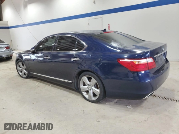 2011 Lexus LS 460 z VIN JTHBL5EF5B5105065, wystawiony jako Copart lot #89051615 z przebiegiem 145 609 mil mil oraz Szkoda całkowita • Salvage title. Historia ofert i sprzedaży dostępna na DreamBid. Obrazek 2.