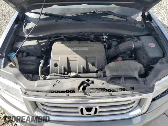 2012 Honda Ridgeline RTL with VIN 5FPYK1F58CB452281, listed as a Copart auction lot 54279455 with 189,314 mi miles and Salvage title. Bid and sale history available at DreamBid. Image 11.