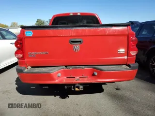 2007 Dodge Dakota SLT with VIN 1D7HW48N57S103881, listed as a Copart auction lot 75803604 with 194,688 mi miles and Salvage title. Bid and sale history available at DreamBid. Image 6.