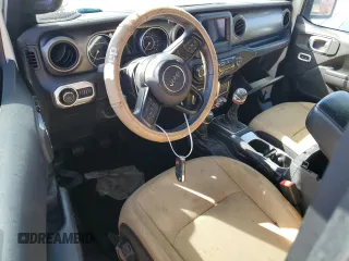 2018 Jeep Wrangler Sport with VIN 1C4GJXAG2JW212946, listed as a Copart auction lot 74091024 with Not Provided miles and Salvage Title. Bid and sale history available at DreamBid. Image 8.