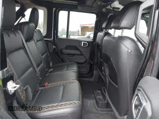 2023 Jeep Wrangler Sahara with VIN 1C4HJXEN4PW533148, listed as a IAAI auction lot 41476541 with 35,195 mi miles. Bid and sale history available at carsss.com. Image 8.