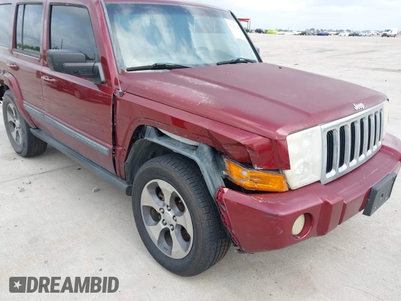 2008 Jeep Commander Sport z VIN 1J8HG48K48C175446, wystawiony jako IAAI lot #42206365 z przebiegiem 199 996 mil mil oraz . Historia ofert i sprzedaży dostępna na DreamBid. Obrazek 6.