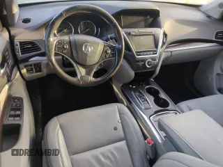 2017 Acura MDX with VIN 5J8YD4H33HL003239, listed as a Copart auction lot 77149094 with 0 mi miles and Salvage Title. Bid and sale history available at carsss.com. Image 8.