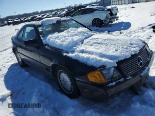 1991 Mercedes-Benz 300 with VIN WDBFA61E7MF020011, listed as a Copart auction lot 84235894 with Not Provided miles and Salvage Title. Bid and sale history available at DreamBid. Image 4.
