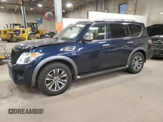 2018 Nissan Armada SV with VIN JN8AY2NC2J9557148, listed as a Copart auction lot 82562224 with 78,780 mi miles and Salvage Title. Bid and sale history available at carsss.com. Image 1.