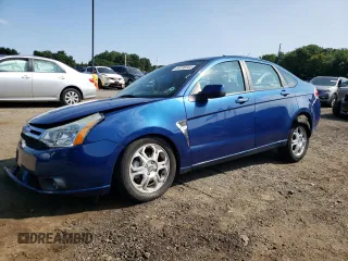 2008 Ford Focus SE with VIN 1FAHP35N68W189448, listed as a Copart auction lot 69706044 with 60,721 mi miles and Salvage Title. Bid and sale history available at carsss.com. Image 1.