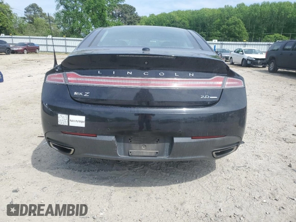 2014 Lincoln MKZ with VIN 3LN6L2G90ER819353, listed as a Copart auction lot 54558945 with 221,912 mi miles and Salvage Title. Bid and sale history available at DreamBid. Image 6.