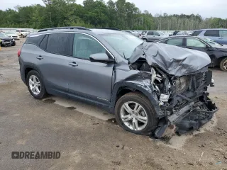 2019 GMC Terrain SLE with VIN 3GKALMEV0KL372519, listed as a Copart auction lot 56115415 with 199,591 mi miles and Salvage title. Bid and sale history available at DreamBid. Image 4.