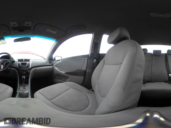 2015 Hyundai Accent GLS with VIN KMHCU4AE3FU806849, listed as a IAAI auction lot 41935761 with 147,784 mi miles. Bid and sale history available at carsss.com. Image 18.