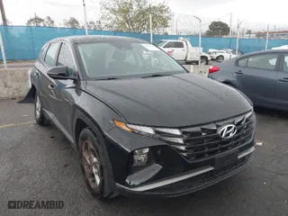 2022 Hyundai Tucson SE with VIN 5NMJA3AE1NH061104, listed as a IAAI auction lot 41816815 with 26,323 mi miles. Bid and sale history available at carsss.com. Image 1.