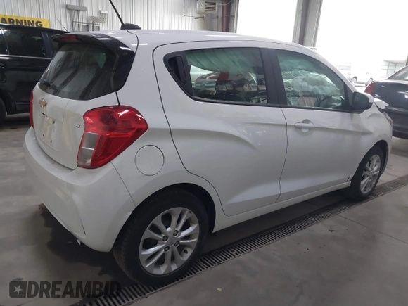 2022 Chevrolet Spark 1LT with VIN KL8CD6SA3NC033664, listed as a IAAI auction lot 40675007 with 49,578 mi miles. Bid and sale history available at carsss.com. Image 4.