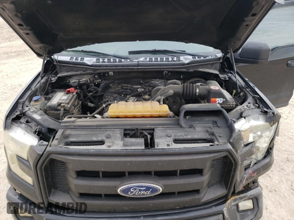 2016 Ford F-150 XL with VIN 1FTEX1C89GFB01148, listed as a Copart auction lot 41843375 with 109,875 mi miles and Salvage Title. Bid and sale history available at carsss.com. Image 11.