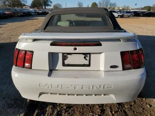 2001 Ford Mustang Deluxe with VIN 1FAFP44491F217660, listed as a Copart auction lot 47299805 with 176,207 mi miles and Salvage Title. Bid and sale history available at carsss.com. Image 6.