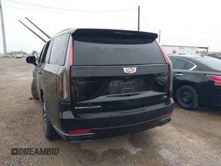 2023 Cadillac Escalade RWD Sport with VIN 1GYS3FKL8PR377251, listed as a IAAI auction lot 41336638 with 35,187 mi miles and . Bid and sale history available at DreamBid. Image 3.
