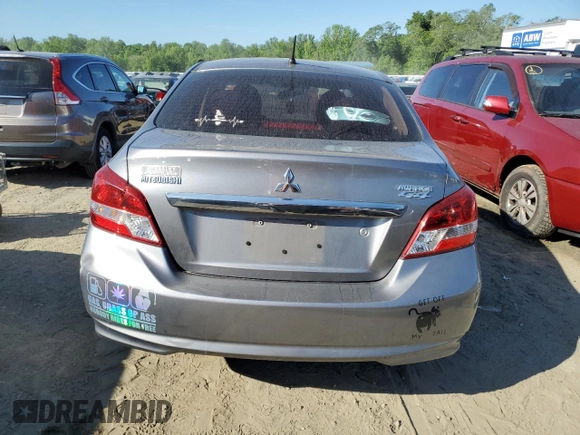 2017 Mitsubishi Mirage ES z VIN ML32F3FJ9HHF18233, wystawiony jako Copart lot #53321864 z przebiegiem 93 213 mil mil oraz Szkody całkowita. Historia ofert i sprzedaży dostępna na DreamBid. Obrazek 6.