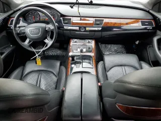 2013 Audi A8 L 3.0L with VIN WAURGAFD9DN004556, listed as a Copart auction lot 41462695 with 138,090 mi miles and Clean Title. Bid and sale history available at carsss.com. Image 8.