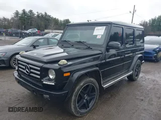 2015 Mercedes-Benz G-Class G 550 with VIN WDCYC3HF2FX240570, listed as a IAAI auction lot 41824525 with 54,985 mi miles. Bid and sale history available at carsss.com. Image 2.
