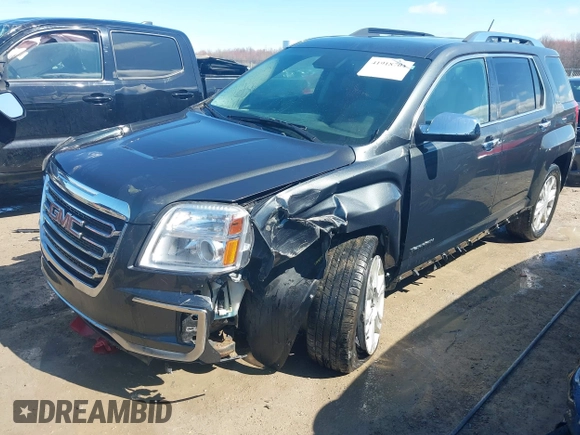 2017 GMC Terrain SLT with VIN 2GKFLUE34H6210443, listed as a IAAI auction lot 41918704 with 144,952 mi miles. Bid and sale history available at carsss.com. Image 2.