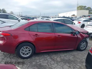 2022 Toyota Corolla Hybrid LE with VIN JTDEAMDE3NJ055141, listed as a IAAI auction lot 41625450 with 1 mi miles. Bid and sale history available at carsss.com. Image 12.
