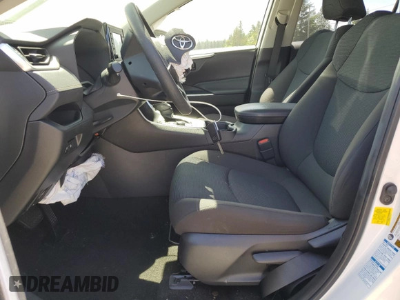 2021 Toyota RAV4 Hybrid LE with VIN JTMM6RFVXMD018561, listed as a Copart auction lot 60475965 with 56,074 mi miles and Salvage title. Bid and sale history available at DreamBid. Image 7.