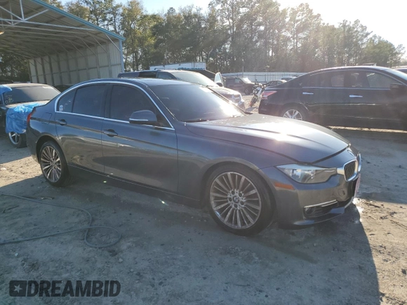 2012 BMW 3 Series 328i with VIN WBA3A5G57CNP15953, listed as a Copart auction lot 46664315 with 80,487 mi miles and Salvage Title. Bid and sale history available at carsss.com. Image 4.