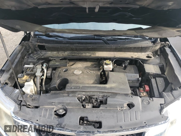 2013 Nissan Pathfinder SL with VIN 5N1AR2MN9DC622821, listed as a Copart auction lot 53976185 with 231,481 mi miles and Salvage Title. Bid and sale history available at DreamBid. Image 12.
