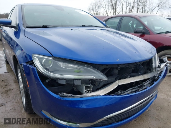 2016 Chrysler 200 Limited with VIN 1C3CCCAB5GN152251, listed as a IAAI auction lot 41941570 with 108,970 mi miles. Bid and sale history available at carsss.com. Image 6.