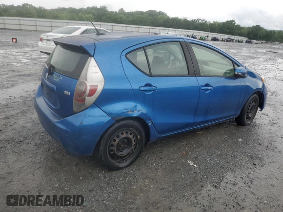 2012 Toyota Prius One with VIN JTDKDTB3XC1001225, listed as a Copart auction lot 56788985 with 159,817 mi miles and Salvage Title. Bid and sale history available at DreamBid. Image 3.