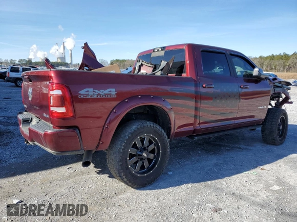2022 Ram 2500 Big Horn with VIN 3C6UR5DL4NG262770, listed as a Copart auction lot 86885554 with 61,061 mi miles and Salvage Title. Bid and sale history available at carsss.com. Image 3.