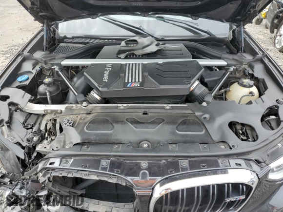 2020 BMW X3 M Competition with VIN 5YMTS0C09L9C08424, listed as a Copart auction lot 67135334 with 0 mi miles and Salvage Title. Bid and sale history available at carsss.com. Image 11.