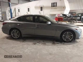 2018 Infiniti Q50 Luxe with VIN JN1EV7AP9JM366158, listed as a IAAI auction lot 41624764 with 76,550 mi miles and . Bid and sale history available at DreamBid. Image 13.