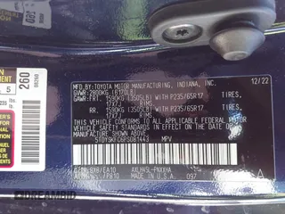 2023 Toyota Sienna XLE z VIN 5TDYSKFC6PS081443, wystawiony jako IAAI lot #42108664 z przebiegiem 30 833 mil mil oraz . Historia ofert i sprzedaży dostępna na DreamBid. Obrazek 9.