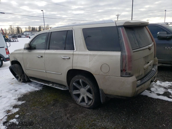 2015 Cadillac Escalade Premium with VIN 1GYS4NKJ1FR570071, listed as a Copart auction lot 45772085 with 207,381 mi miles and Clean Title. Bid and sale history available at carsss.com. Image 2.