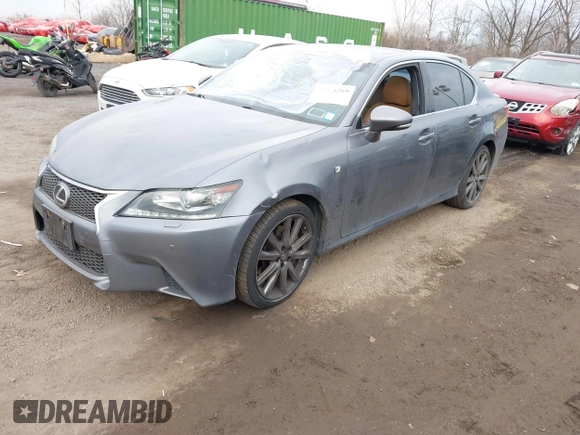 2013 Lexus GS 350 with VIN JTHCE1BL7D5014898, listed as a IAAI auction lot 41656269 with 102,275 mi miles. Bid and sale history available at carsss.com. Image 19.