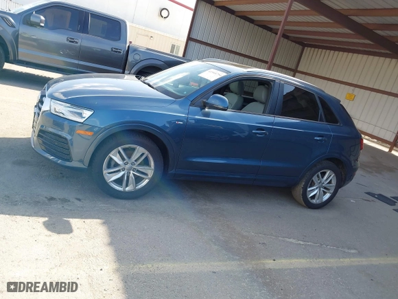 2018 Audi Q3 Premium with VIN WA1BCCFS0JR004485, listed as a IAAI auction lot 41944754 with 63,177 mi miles. Bid and sale history available at carsss.com. Image 14.
